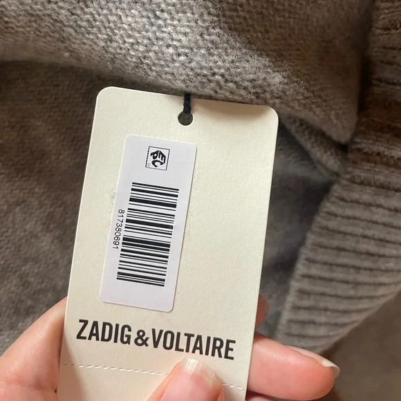 Zadig & Voltaire 100% Cashmere Starry Peace Sweater - Picture 7 of 7